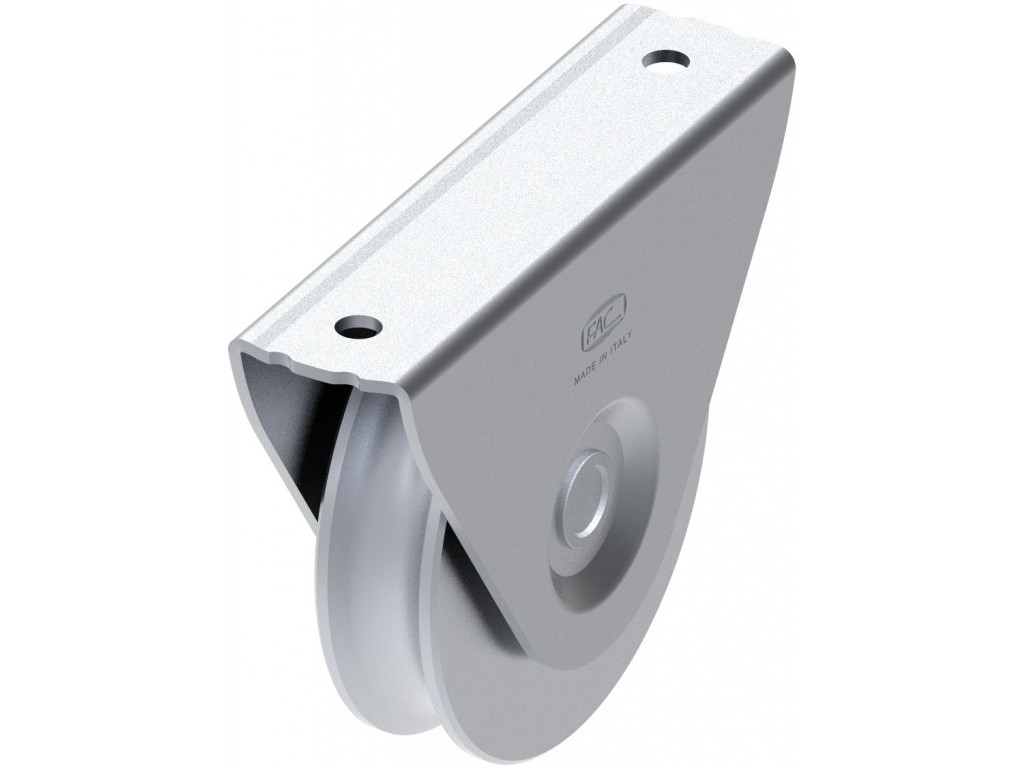 ROLA ZINCATA APLICATA CU RULMENT PE SINA „SEMICERC” COD 101/16